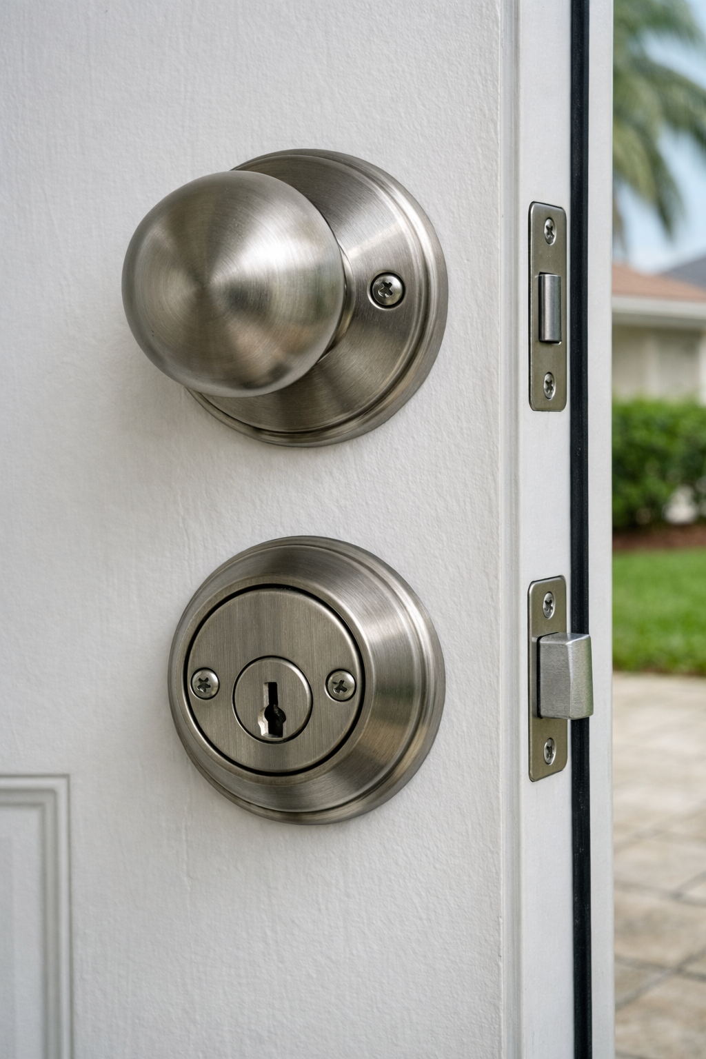 Lock changes — after